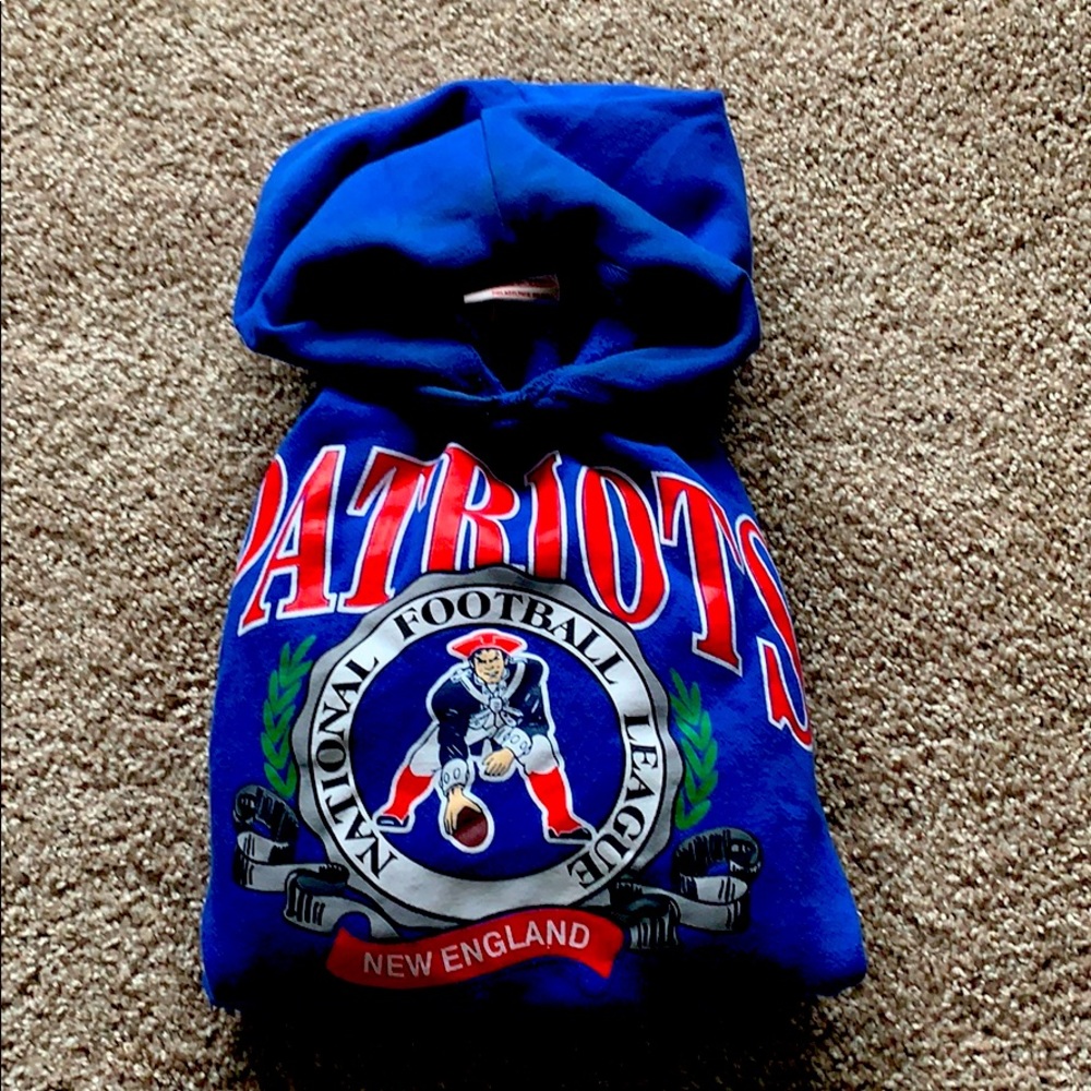 Vintage New England Patriots Hoodie